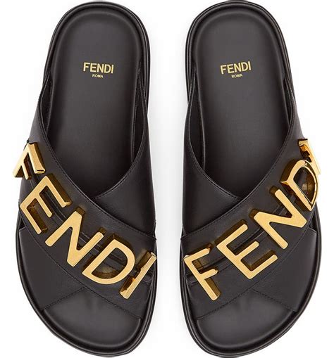 fendi slider|fendi sandals women.